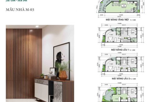 Biệt Thự Ven Sông Số 1 Quận 12, Dự án nhà phố Pier Ix Thới An