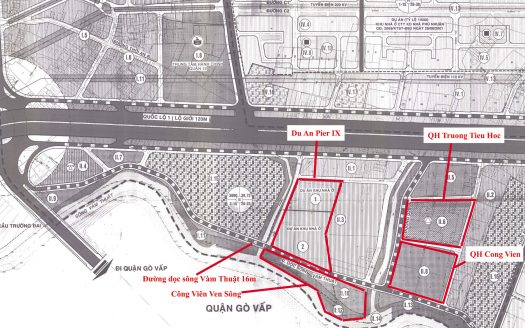 Biệt Thự Ven Sông Số 1 Quận 12, Dự án nhà phố Pier Ix Thới An