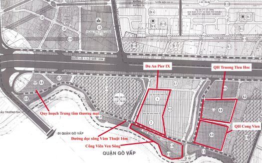 Biệt Thự Ven Sông Số 1 Quận 12, Dự án nhà phố Pier Ix Thới An