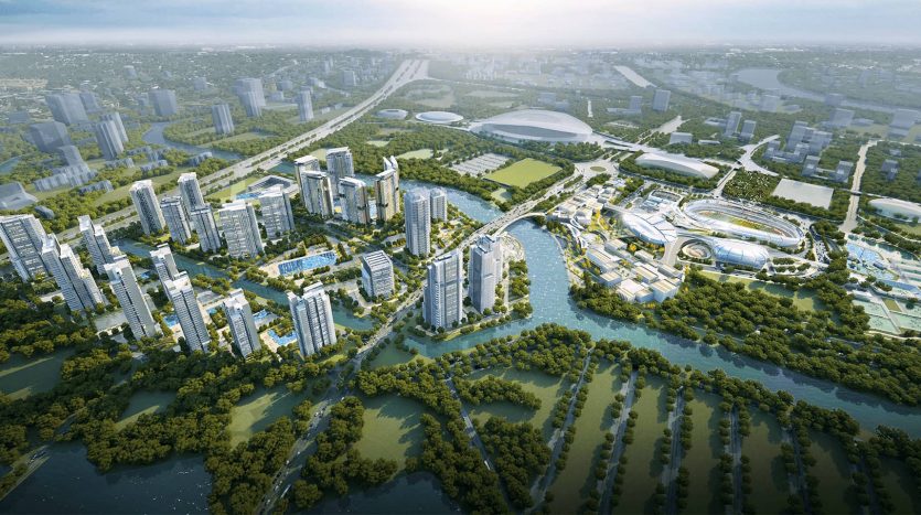 Phối cảnh dự án Saigon Sport City quận 2