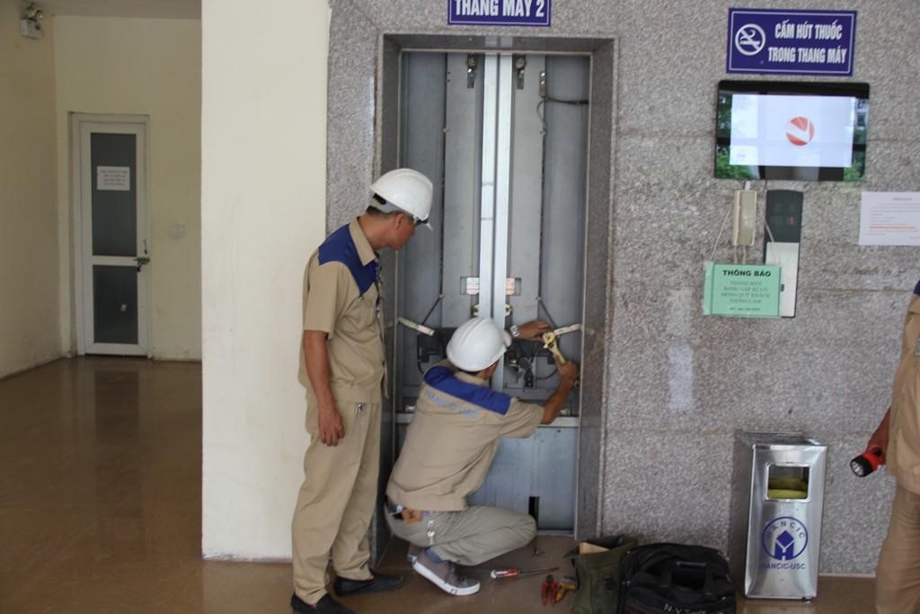 Bảo trì thang máy trong căn hộ chung cư