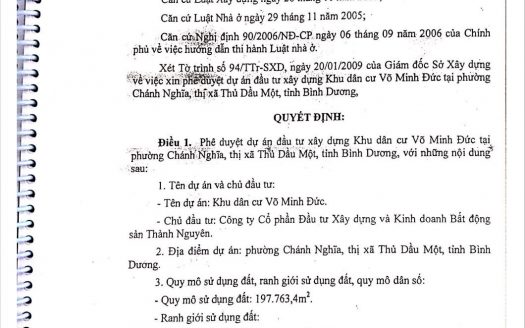 Takara Residence Bình Dương