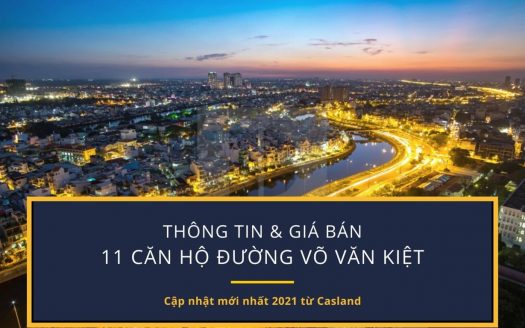 danh sách 11 căn hộ chung cư đường Võ Văn Kiệt tphcm
