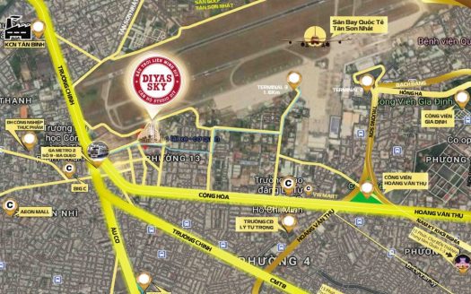 Căn Hộ Studio Diyas Sky Tân Bình