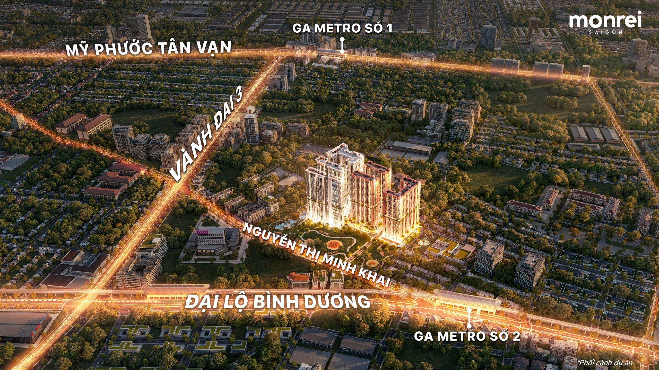Vị trí chiến lược dự án